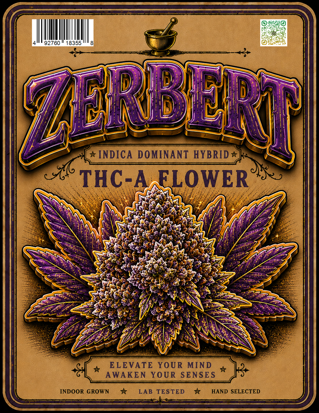 AAA- Zerbert Indica Dominant Hybrid
