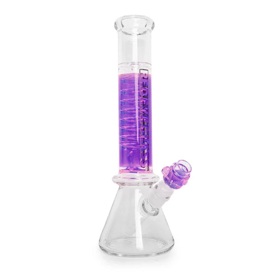Red Eye Glass 14" Liquid Chiller Coil Water Pipe